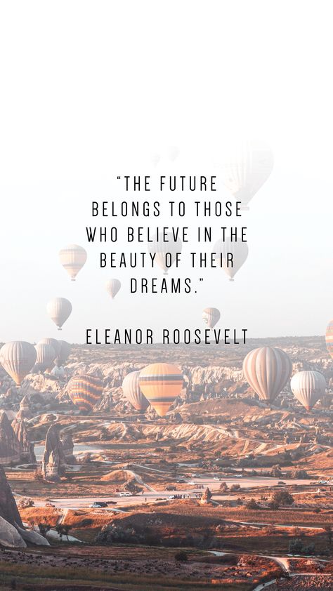 Be inspired to pursue dream life with these phone wallpaper quotes to inspire. Eleanor Roosevelt quote #quotes #wanderlust #inspiration #phonewallpaper Inspirational Quotes, Motivational Quotes, Inspiration, Motivation, Life Quotes, Happiness, Quote Of The Week, Great Quotes, Inspirational Words