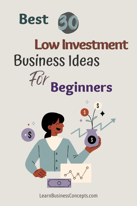 Best 30 Low Investment Business Ideas For Beginners Ideas, India, Profitable Small Business Ideas, Investment Business Ideas, Start Up Business, Best Business Ideas, Business Ideas For Beginners, Best Small Business Ideas, Low Cost Small Business Ideas
