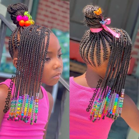 Kids hairstyles ❤️ - Fameux Style & Fashions Haar, Kids Hairstyles Girls, Peinados, Girls Hairstyles Braids, Kids Hairstyles, Girls Braided Hairstyles Kids, Black Kids Hairstyles, Lil Girl Hairstyles, Black Baby Girl Hairstyles