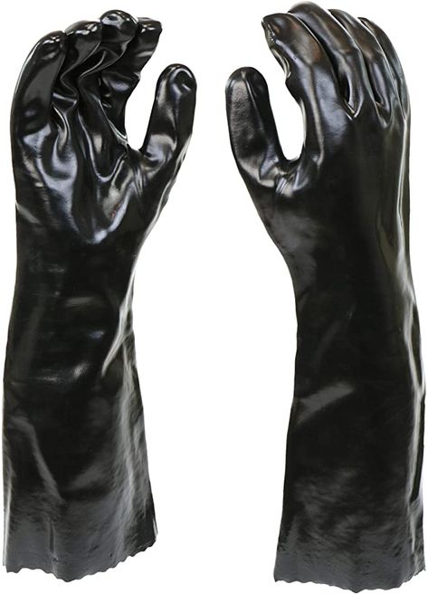 West Chester 12018-L 12018 Chemical Resistant PVC Coated Work Gloves: 18" Length, One Size Fits Most, 1 Pair, Black: Lab Gloves: Amazon.com: Industrial & Scientific Amazon Tribe, Chemical Resistant Gloves, Amazon Discounts, Amazon Deals, Deals Shopping, Discount Deals, Best Amazon, Gauntlet Gloves, Pvc Coat
