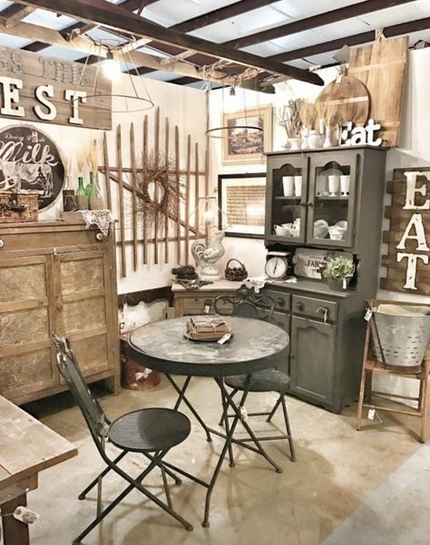 My Tips to Starting Your Own Antique Booth | Bless This Nest Decoration, Vintage, Design, Antiques For Sale, Store Displays, Antique Store Displays, Antique Stores, Haus, Antique Shop Display