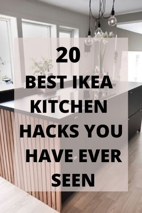 You wont believe these hacks are from Ikea. Creating amazing unique spaces with Ikea furniture. Hacks you cant miss. #ikeahacks #ikea #ikeakitchen #kitchenhomedecor Ikea, Ikea Hacks, Ikea Pantry Storage, Ikea Storage Cabinets, Ikea Kitchen Drawer Organization, Ikea Small Spaces, Ikea Kitchen Organization, Ikea Organization Hacks, Ikea Small Kitchen