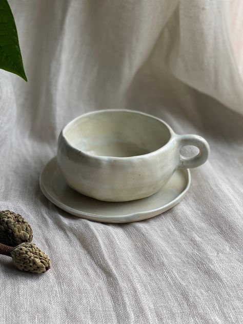Art, Ceramic Tea Cup, Ceramic Coffee Cups, Ceramic Tea Set, Ceramic Dishes, Ceramic Cups, Pottery Cups, Porcelain Mugs, Cup And Saucer Set