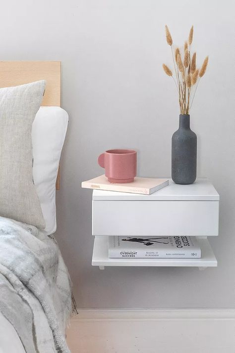Home | Tables & Chairs | Urban Outfitters UK Home Décor, Shelf Bedside Table, Bedside Shelf, Floating Bedside Table, Bedside Table, Small Bedside Table, Bedside Table Design, Bedside Table Decor, Minimalist Bedside Table