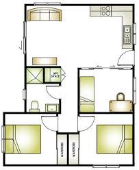 converting a double garage into a granny flat - Google Search Layout, Architecture, Floor Plans, House Plans, House Floor Plans, Diy, Home, Design, Double Garage