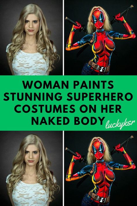 If you’ve ever tried to cosplay someone, you know how long it takes to prepare a creative costume. But what if you painted it? Costumes, People, Body Art, Disney, Fashion, Creative Costumes, Body, H.e.r., Women