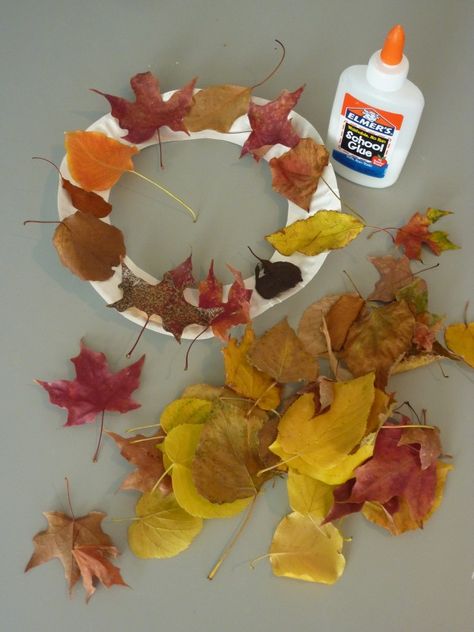 Thanksgiving Crafts, Autumn Crafts, Diy, Crafts, Decoration, Wreath Fall, Fall Crafts, Autumn Leaves Craft, Fall Wreath