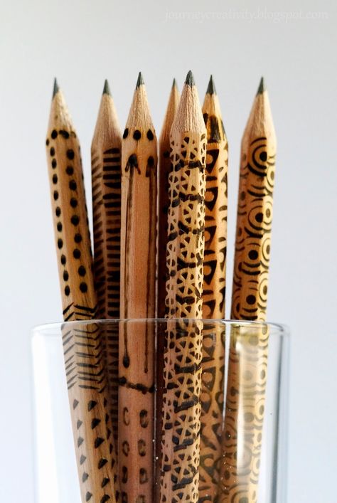 Wood, Diy, Wooden Pencils, Wooden, Resim, Pyrography, Manualidades, Pencil, Pyrography Art
