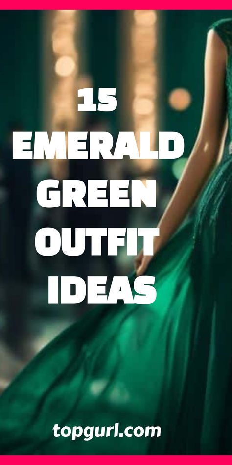 Amp up your wardrobe with emerald green outfit ideas that promise elegance and versatility, perfect for any occasion—discover how to style them now. Ideas, Outfits, Emerald Green Outfit, Emerald Green Dress Outfit, Green Dress, Emerald Green Dresses, Emerald Green Formal Dress, Green Dress Outfit, Green Formal Dresses