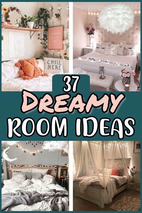 dreamy room ideas for small apartment bedrooms when decorating on a budget to make your room aesthetic without buying anything Ideas, Lady, Room Ideas For Small Rooms Bedroom, She Room Ideas For Women, Room Themes, Room Ideas Bedroom Cozy, Teen Bedroom Ideas For Small Rooms, Teen Bedroom Makeover, Small Room Ideas Aesthetic