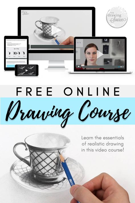 Ideas, Doodles, Drawing Course, Drawing Skills, Beginner Drawing Lessons, Drawing Class, Online Drawing Course, Drawing Lessons, Learn To Sketch