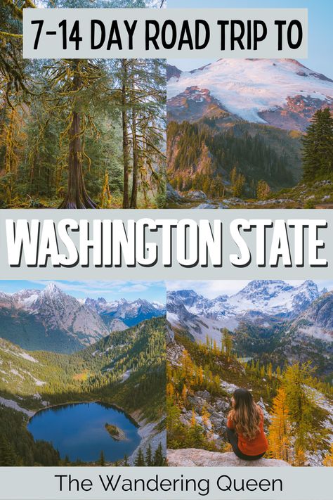 Washington State, Wanderlust, Pacific Northwest, Camping, Destinations, Seattle, Rv, Washington Road Trip, Oregon Road Trip