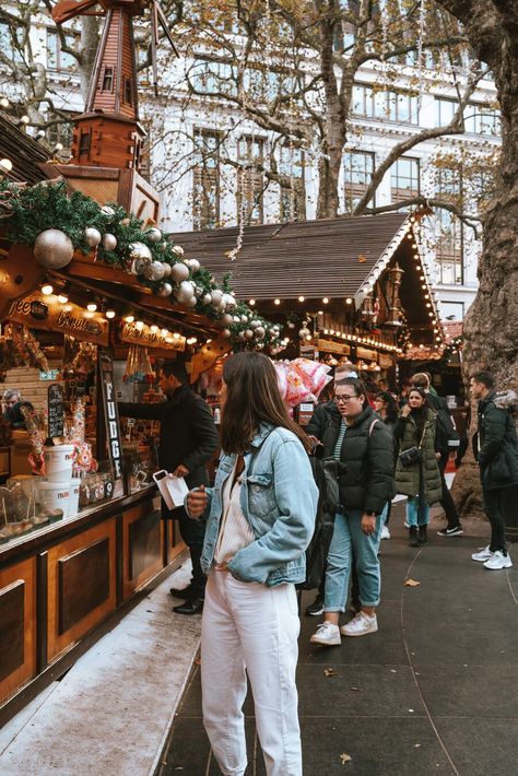 Winter, London, Instagram, Ideas, London Christmas Market, London Christmas Lights, London Christmas, Best Christmas Markets London, Christmas In London