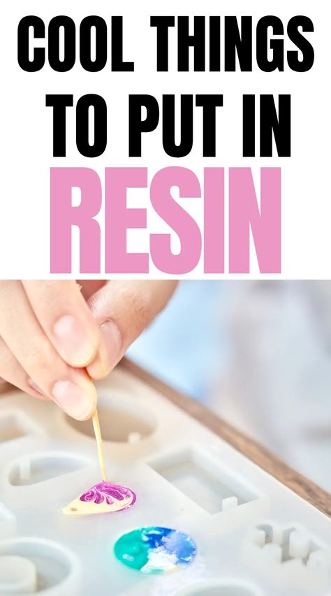 31 Things To Put In Resin (Unique, Cool Or Budget Friendly Ideas) Diy, Epoxy Resin Diy, Epoxy Resin Crafts, Resin Diy, Resin And Wood Diy, Diy Resin Projects, Diy Resin Art, How To Make Resin, Diy Resin Crystals