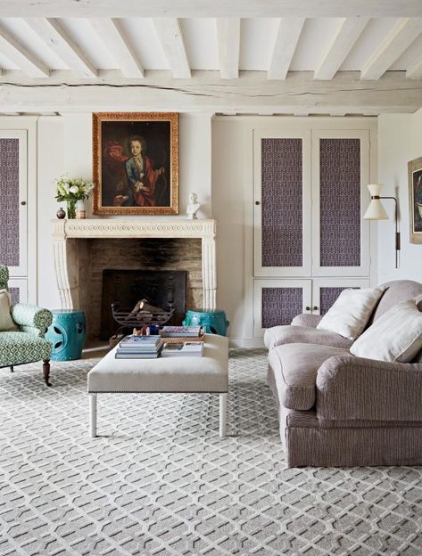 The new Country Life carpet collection from Brintons: Beautiful, British, and as soft as they are sustainable - Country Life Living Room Designs, Home Décor, Design, Ideas, Interior, Rugs In Living Room, Living Room Carpet, Living Room Flooring, Living Room White