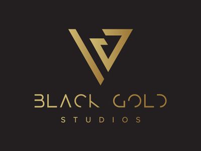 Black Gold logo by Martin Servantes Logos, Gold Logo Branding, Metal Logo Design, Gold Logo Design, Gold Branding, Gold Logo, Logo Branding, Branding Design Logo, Luxury Logo