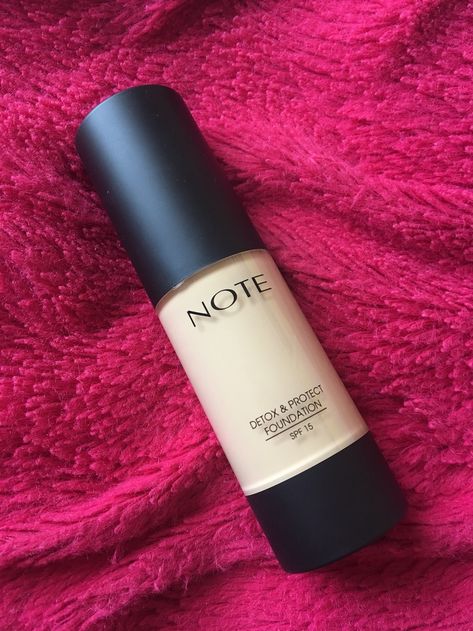 Note Cosmetics' foundation is way better than the high-end ones at Sephora - HelloGiggles Products, Detox, Foundation, Make Up, Make Up Products, Spf 15, Sephora, Makeup Products, Spf