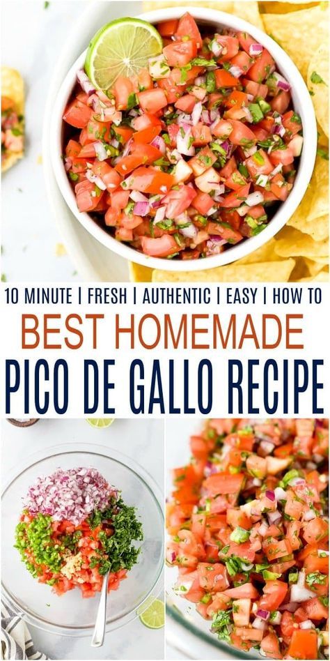 Mild Salsa Recipe, Pico Recipe, Homemade Pico, Fresh Salsa Recipe, Salsa Guacamole, Fresh Tomato Salsa, Fresh Salsa, Lost 100 Pounds, Fresh Ingredients