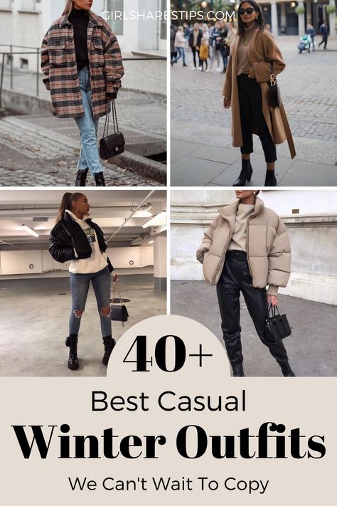 40+ best winter outfits for women you will love. | Winter outfits aesthetic | winter outfits cold | winter outfits women | winter outfits for work | winter outfits Korean | winter outfits classy | casual winter outfits | cute winter outfits | winter fashion | winter outfit ideas | winter outfits black girl | sweaters | cardigans | coats | jackets | skirts | jeans | leggings | winter outfits aesthetic | winter fashion outfits | winter outfits street style | minimalist winter outfits Outfits, Winter Outfits, Winter, Winter Outfits For Work, Cold Weather Outfits Winter, Winter College Outfits Cold Weather, Casual Winter Outfits, Winter Outfits Cold, Winter Outfits Women