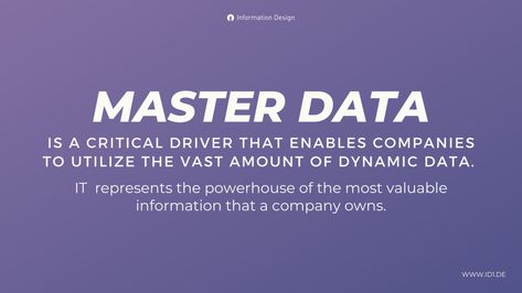 7 Reasons Why Master Data Management Is So Important! Quotes, Master Data Management, Management, Information Design, Data, Design Master, Reasons, Master