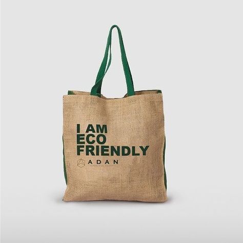 A fun idea for a reusable bag! Reusable Bags Design, Jute Bags Manufacturers, Eco Bag Design, Jute Bags Design, Jute Shopping Bags, Desain Tote Bag, Shopping Bag Design, Eco Friendly Shopping Bags, Canvas Bag Design