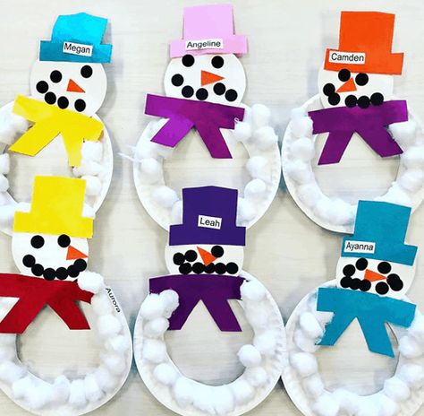 55 cute Christmas crafts for toddlers & preschoolers to make Pre K, Montessori, Christmas Crafts For Toddlers, Christmas Crafts For Kids, Christmas Crafts For Kids To Make, Toddler Christmas, Preschool Christmas Crafts, Winter Crafts For Kids, Preschool Christmas