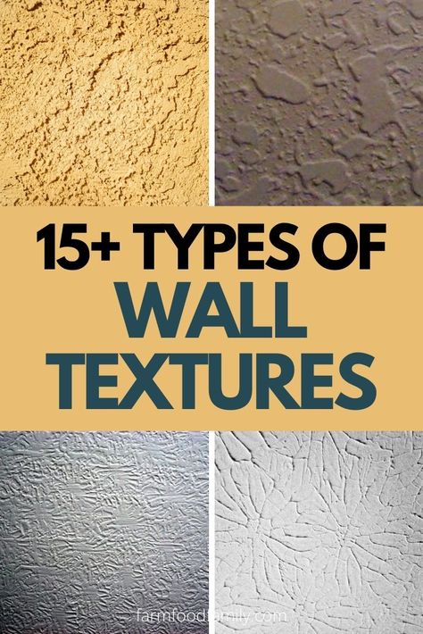 15+ Different Types of Wall Textures That You Need To Know (With Photos) Popular, Texture, Bath, Textured Feature Wall, Textured Walls, Drywall Texture, Ceiling Texture Types, Wall Texture Types, Plaster Wall Texture