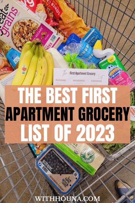 The Best First Apartment Grocery List For 2023 You Have to Get Right Now Collage, Editorial, Décor, Random, School, Adulthood, Articles, Lifestyle, Decor