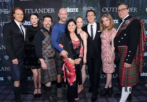 To Outlander author Diana Gabaldon, on her 67th birthday | EW.com Outlander Premiere, Outlander Casting, Outlander Tv, Diana Gabaldon Outlander, Scottish Actors, Outlander Series, Caitriona Balfe, Outlander, Outlander Tv Series