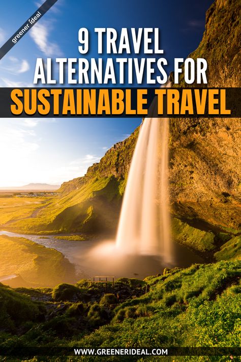 9 Sustainable Travel Tips for the Conscious Traveler | Alternative Travelers | Step up your responsible travel game with these 9 sustainable travel tips for conscious travelers, from trip planning to returning home! Travel more eco-friendly and ethical! Alternative, Camping, Travelling Tips, Travel Destinations, Eco Friendly Travel, Eco Travel, Eco Friendly Living, Travel Deals, Travel Tips