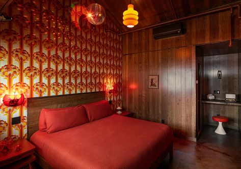 A Sneak Peek Inside This New, Retro-Themed Nashville Hotel: The Dive Motel Ideas, Studio, Country, Prom, Design, Architecture, Retro, Wanderlust, Motel Room