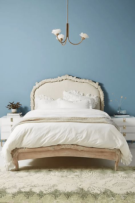French Country Bedroom Decorating Ideas - Decor Curator Design, Bedding, Florida, Hanging Furniture, Coastal Bedroom Furniture, Bed Furniture, Bedroom Furniture, Bed, Country Bedroom