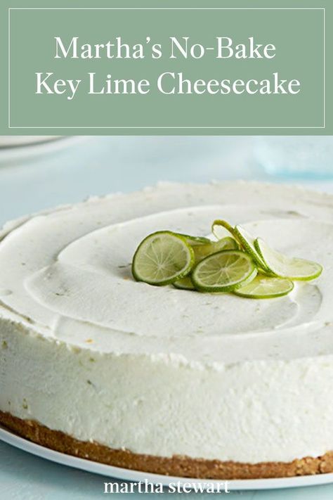Dessert, Mini Desserts, Desserts, Cheesecake Recipes, Cheesecakes, Key Lime Cheesecake Recipe, Key Lime Cheesecake, No Bake Key Lime Cheesecake Recipe, Lime Cheesecake