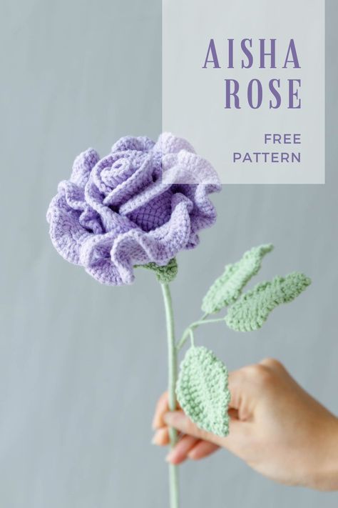 Crochet Patterns, Crochet, Amigurumi Patterns, Crochet Flowers, Crochet Flower Patterns, Crochet Flowers Free Pattern, Crochet Flower, Crochet Rose, Crochet Projects