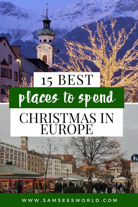 15 Best Places to Spend Christmas in Europe. Wanderlust, People, Trips, Natal, Ideas, Christmas Vacation Destinations, Christmas Travel Destinations, Holiday Travel Destinations, Best Christmas Vacations