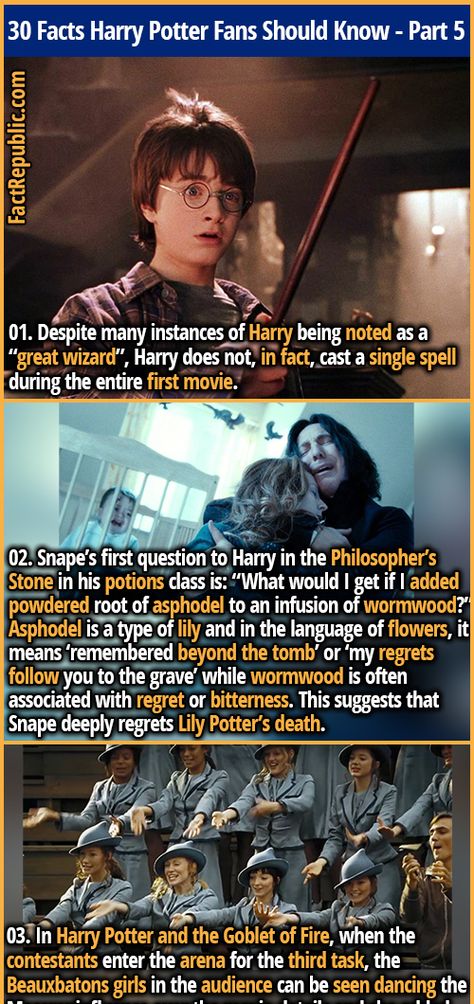 30 Facts Devoted Harry Potter Fans Should Know - Part 5 | Fact Republic
