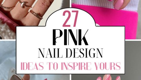 32 Cute Short Nail Ideas To Show Next Time You Go To The Nail Salon - Wake Up For Fashion Pink Sparkly Nails, Pink Chrome Nails, Red And White Nails, Bow Nail Designs, Pretty Nail Designs, Colorful Nail Designs, Polka Dot Nails, Dots Nails, Tulip Nails