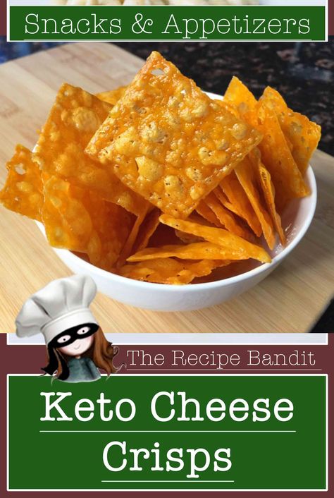Snacks, Low Carb Recipes, Paleo, Bari, Healthy Recipes, Biscuits, Keto Cheese Chips, Keto Crisps, Keto Cheese