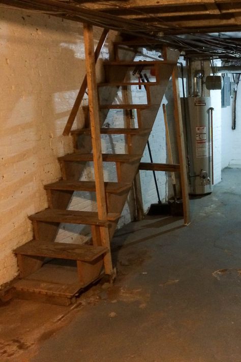 DIY Painted & Upgraded Basement Stairs - An Affordable Option Design, Ikea, Basement Stair Railing Ideas, Basement Stairs Remodel, Stair Remodel, Basement Stairs Ideas, Stair Makeover, Basement Stairs, Basement Renovations