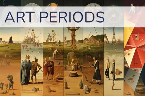 Art Periods - A Detailed Look at the Art History Timeline Art, Art History Timeline, Art Movement Timeline, Art Theory, Art Periods, Art Timeline, Art Movement, Theory, History Projects