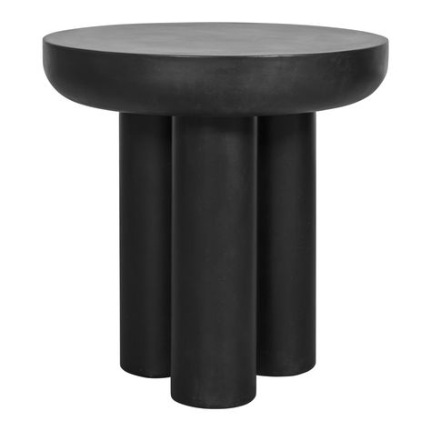 Rocca Side Table - MOE'S Wholesale Home Décor, Pottery Barn, Black Side Table, Side Table, End Tables, Moes Home Collection, Side And End Tables, Quality Furniture, Accent Pieces