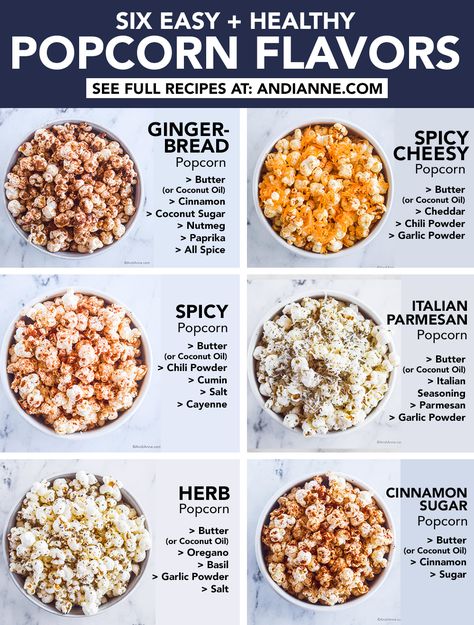 Snacks, Popcorn, Popcorn Seasoning, Popcorn Seasoning Recipes, Popcorn Mix Recipes, Flavored Popcorn Recipes, Diy Popcorn Seasoning, Popcorn Recipes Sweet, Flavored Popcorn