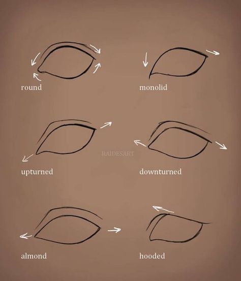 Eye Tutorial, Simple Face Drawing, Head Shapes, Faces To Draw, Face Structure Drawing, Face Shapes, Face Drawing, Eye Drawing Tutorial, Face Drawings