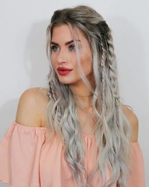 The Ultimate Guide to Accent Braids | HOWTOWEAR Fashion Braided Hairstyles, Hair Styles, Box Braids Hairstyles, Braids For Long Hair, Gorgeous Braids, Braided Hairstyles Easy, Trending Hairstyles, Loose Hairstyles, Loose Braid Hairstyles