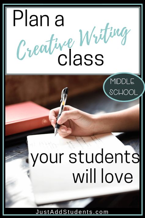 Ready to teach creative writing? Click through for tips to making it the best class ever! Download the free story starters and you're ready to go!  #writing #creativewriting  #lessonplans Humour, Middle School Writing, Reading, Writing Classes, Writing Curriculum, Creative Writing Classes, Teaching Writing, Writing Lessons, Teaching Creative Writing Kids