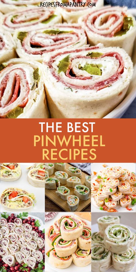 Appetisers, Party Appetisers, Pinwheel Recipes, Appetizer, Appetizers For Party, Appetizers, Easy Rolls, Party Appetizers, Pinwheels