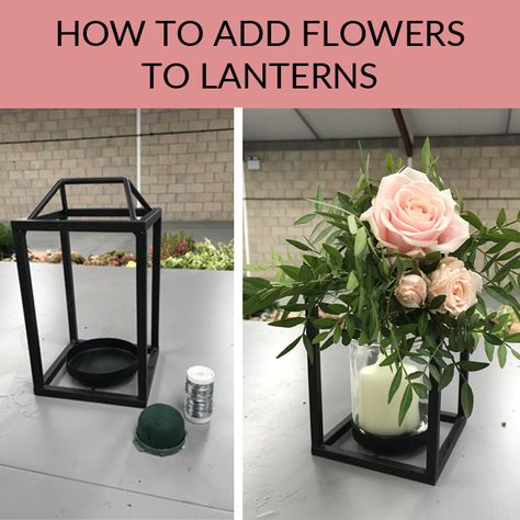 Step by step video guide, how to add flowers to lanterns. Use lanterns for wedding centrepieces / hang up at your wedding venue. Wedding Centrepieces, Wedding Decorations, Centrepieces, Wedding Centerpieces, Wedding Lanterns, Center Pieces, Inexpensive Wedding, Lantern Centerpieces, Centerpieces