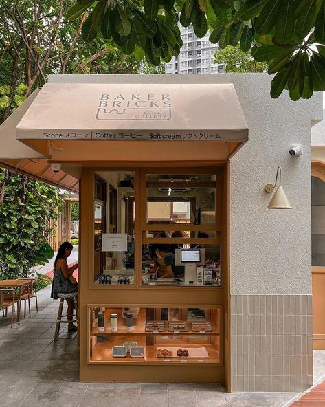 Featuring @bakerbricks.scone 📍 Bangkok, Thailand 📸 by @9.ittipon Follow @cafesglobally 🤎⁠ Follow @cafesglobally… | Instagram Dekorasi Rumah, Bakery Design, Restaurant, Bakery Interior, Bakery Design Interior, Cafe, Mini Cafe, Cafe Design, Arquitetura