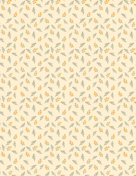 Free Printable Autumn Digital Paper! (Seamless Pattern For Scrapbooking) - Printables and Inspirations Design, Vintage, Miniature, Hoa, Template, Scrap, Papier, Digital Paper Free, Digital Paper