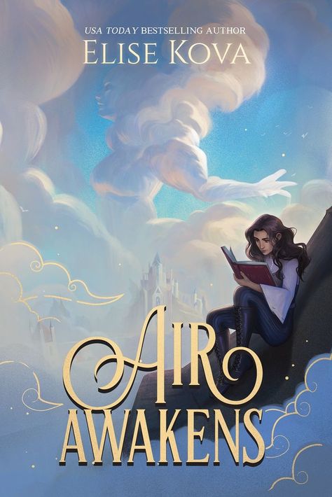 Book covers for The Bookish Box's exclusive edition of Air Awakens by Elise Kova. Books, Fantasy Books, Emerson, Fanart, Fiction, Fantasy Romance Books, Fan Book, Book Dragon, Fantasy Books To Read